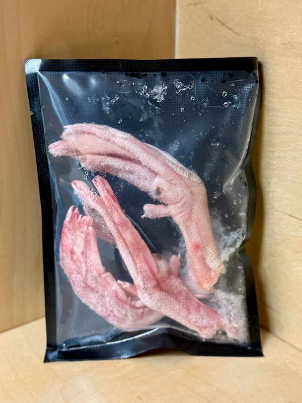 Frozen Raw Duck Feet