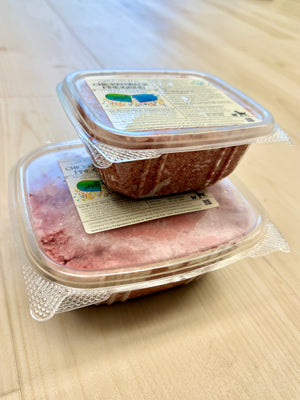 Raw Grind - Chicken Backs Finely Ground in Scoop-able Container