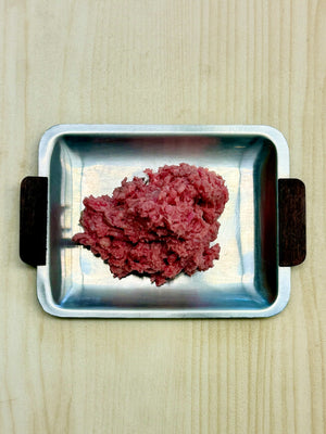 Raw Grind - Chicken Backs Finely Ground in Scoop-able Container