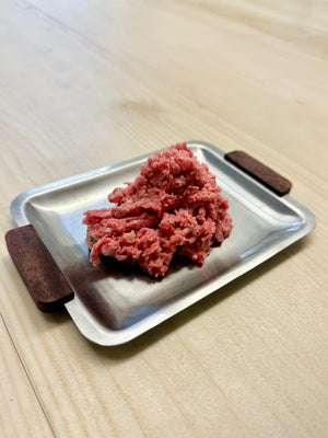 Raw Grind - Chicken Backs Finely Ground in Scoop-able Container